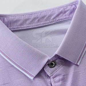 Polo respirant pour homme, design élégant à manches courtes avec tissu respirant pour les voyages d'été - Product Image 6