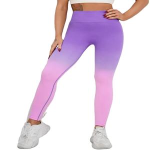 High Waist Breathable <b>Knitted</b> Scrunch Gym Workout <b>Leggings</b> Fashionable Yoga Pants Pockets for Women High-Waist Fitness <b>Leggings</b> - Product Image 1