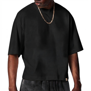 Nouveaux T-shirts décontractés en coton pour hommes – Vente en gros – Qualité supérieure pour la gym – Coton 230 GSM – Prix bas - Product Image 5