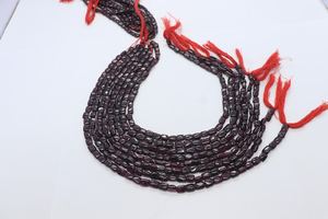 Natural Rhodolite <b>Garnet</b> Smooth Square Shape Beads 5-6MM Pink <b>Garnet</b> Gemstone Chicklet Plain Beads 12 Inch <b>Garnet</b> Beads Jewelry - Product Image 6