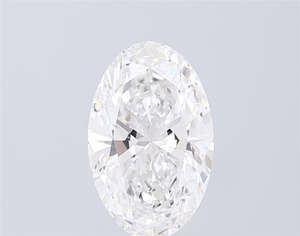Diamant blanc ovale exquis, offrant une symétrie exceptionnelle et un éclat de feu glacé époustouflant, idéal pour la création de bijoux fins sur mesure. - Product Image 1