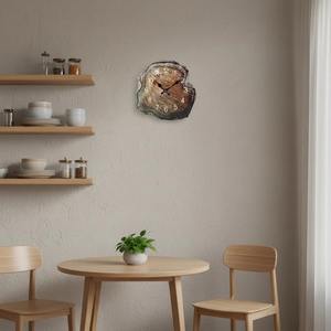Reloj de madera de primera calidad, reloj de pared moderno para sala de estar, reloj de pared para dormitorio, reloj de pared para oficina, reloj decorativo de pared, reloj de pared ecológico - Product Image 6
