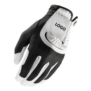 Guante de Golf de Piel de Oveja Blanca Premium, Mano Derecha, Transpirable, Antideslizante, Cierre de Gancho y Bucle, Logotipo Personalizado OEM, Guante Deportivo Unisex - Product Image 4