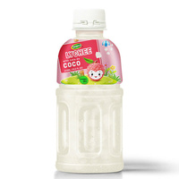 WANA Vietnam Fabrikant Eigen Merk 320ml PET Fles Gevuld met Gevlochten Fruit Puree Natuurlijk Verfrissend Fruitsap Nata De Coco Mango