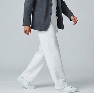 Men Loose Fit Sweat Wide Leg <b>Pants</b> Casual 100% Cotton <b>Fleece</b> Mid Drawstring Waist Oversize Loose Fit Winter Wear Sweat <b>Pants</b> - Product Image 5