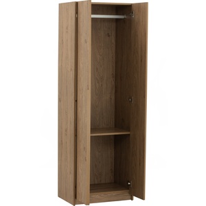 Armario de Almacenamiento con 2 Puertas Abatibles, Laminado en Color Roble Premium, Organizador de Armario para Dormitorio - Product Image 2