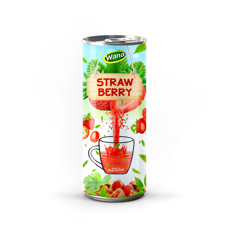 Fresh Strawberry Juice 320ml with Mango