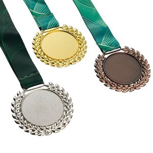 Medalla de Oro, Plata y Bronce con Diseño Circular, Estilo Tradicional, Medalla de Premio de Metal para Graduación, Logros Deportivos, Recuerdo - Product Image 1