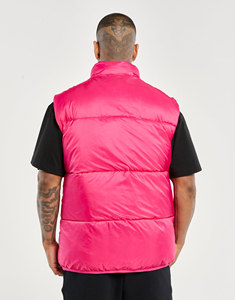 <b>Men's</b> Sleeveless Color Blocking Gilet <b>Winter</b> Detachable Padded Cotton Down Puffer Vest <b>Jacket</b> for <b>Men</b> - Product Image 2