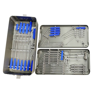 Ensemble complet d'instruments chirurgicaux en acier inoxydable pour la correction de la scoliose et des déformations vertébrales, durable, certifié CE, OEM, marque privée - Product Image 5