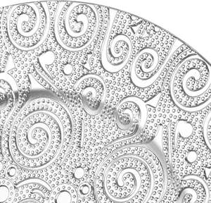 Assiette de Présentation Scintillante : Vaisselle Décorative Glamour pour Mariages et Fêtes - Product Image 2