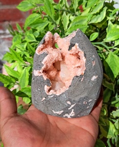 Racimo de Apofilita Natural, Piedras Preciosas Coloridas, Cristal Curativo, Geode, Espécimen Mineral, Blanco, Negro, Rosa, Verde, Amarillo - Product Image 2