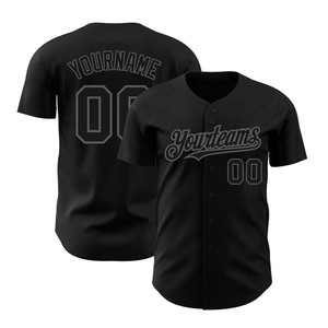 เสื้อเบสบอลซอฟต์บอลแบบพรีเมียมสั่งทำพิเศษ แห้งเร็ว ผ้าสแปนเด็กซ์/คอตตอน 220 กรัม ระบายอากาศได้ดี มีไซส์พลัส ลายปักแบบรีดร้อน - Product Image 3