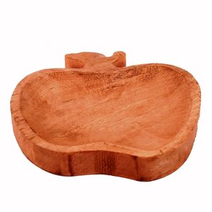 Bandeja de Madera para Servir, Plato para Bocadillos Saludables, Plato Pequeño para Galletas, Frutas, Frutos Secos y Postre - Product Image 2