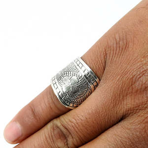 Vintage Design Fine Jewelry Crafted From 925 Sterling Silver Handmade Bohemian Jewelry For Women Available At Wholesale Price - Product Image 2