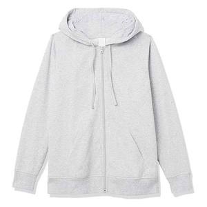 Sudadera con Capucha Completa para Mujer, a la Moda, 100% Algodón, Forro Polar, Color Sólido, Corte Regular, Transpirable, Ropa Casual de Otoño - Product Image 3
