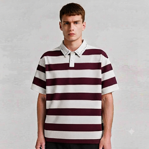 T-shirt Homme Vintage Oversize en Coton Épais 250 g/m² avec Logo Imprimé Personnalisé, Effet Délavé et Vieilli - Product Image 5
