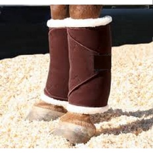 Forro polar reutilizable multicolor, botas de cepillado, tamaños completos de mazorca, accesorios de equitación para caballos, Productos Ecuestres equinos - Product Image 1