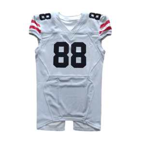 Maillot de football américain personnalisé de qualité supérieure à prix raisonnable pour équipe nationale, grande taille, sublimation, short d'été - Product Image 1