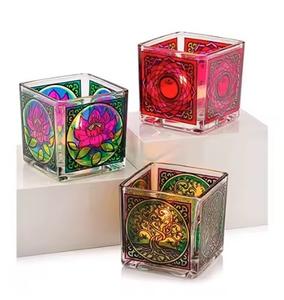Velas Navideñas de Cera Hechas a Mano y Frascos de Cristal para Aromaterapia con Aroma Premium y Cajas de Regalo Ecológicas - Product Image 4