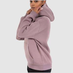 Casual Solid Knitted Hoodies for Woman Cotton Fleece Regular Fit Hoodie Women's Clothing Pullover Hoodies Sweatshirts for Sale - Product Image 6