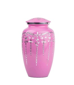 Top Quality Engraved Design Metal Keepsake <b>Urns</b> for Human Ashes Cremation <b>Urn</b> for Adult Male Female Ashes From Indian Wholesaler - Product Image 1