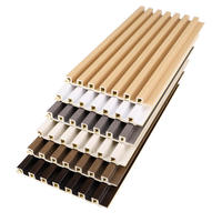 Panneau isolé wpc intérieur panneaux muraux à lattes en pvc panneaux ps revêtement extérieur décor en bois de bambou