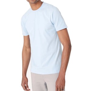 เสื้อยืดคอตตอนพรีเมียมผู้ชาย แขนสั้น สีดำล้วน รับทำโลโก้ ผู้ผลิตเสื้อผ้า ซัพพลายเออร์อาลีบาบา - Product Image 1
