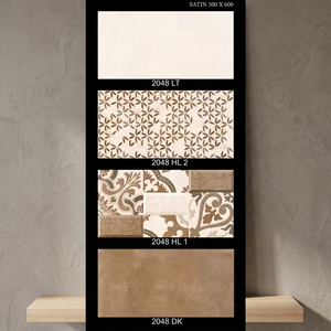 300x600mm Digital Kajaria Ceramic <b>Wall</b> Tiles 12x24 Glazed Glossy White Body for Bathroom Cladding at Indian Factory Price - Product Image 2