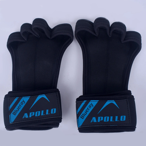 Custom Half-finger Gym Fitness Gloves <b>Foam</b> <b>Padding</b> Bodybuilding Training Palm Protection Cross-fit Weightlifting Unisex workout - Product Image 3