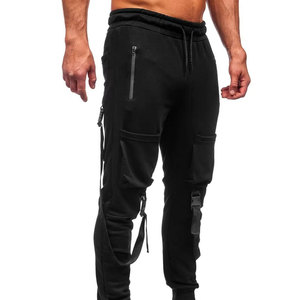 Pantalon cargo et pantalon homme Solid Trader Urban Fashion, coupe slim moderne, matière douce au toucher, poches utilitaires polyvalentes, longue durée de vie. - Product Image 3