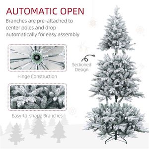Albero di Natale da 2,1 m, Decorazioni Festive per le Feste - Product Image 5
