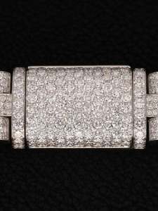 Cadena de Eslabones Cubanos de Plata de Ley 925 de 12 mm con Incrustaciones de Diamantes de Imitación para Regalo - Product Image 2