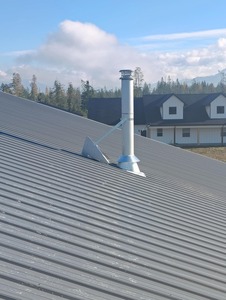 Snow Destroyer For Chimneys. USA Made. Universal Fit. Lifetime Protection for 6-10" Wood Stove Chimneys - Product Image 4