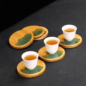 Posavasos de Bambú con Diseño Innovador, Ecológico, 100% Natural - Product Image 1