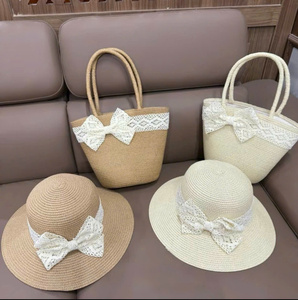 Bolso Tote de Hoja de Palma Hecho a Mano con Bordado, Ecológico, Estilo Bohemio, Diseño Vintage para Dama, Temporada de Primavera, Forro de Lino, Personalizado - Product Image 2