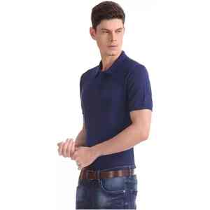 Polo de Algodón para Hombre, Transpirable, Manga Corta, Estilo Golf, Cuello Camisero, Corte Ajustado, Ropa de Calle de Verano, Personalizable - Product Image 3