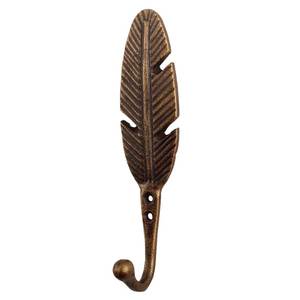 Handmade Antique Iron Leaf Wall <b>Hooks</b> Heavy Duty Coat Hangers <b>for</b> Hats Bags Clothes Storage Wholesale Bulk Supplier Home Decor - Product Image 1