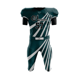 Ensemble de maillots de sport Elite End Zone Performance Uniform Warrior Nation American Jersey Set Precision Play - Product Image 1