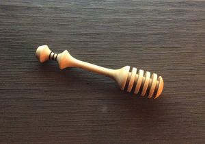Cuillère à miel en bois attrayante et durable, outil pour saupoudrer le miel, accessoire pour la cuisine, la salle à manger et la table de petit-déjeuner - Product Image 2