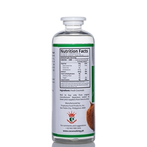 Aceite de Coco Virgen Orgánico Coconut King 500 ML - Product Image 2