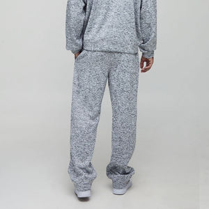 กางเกงผ้าเนื้อนุ่มใส่สบาย ทรงขากว้าง สไตล์สตรีทแวร์ หนานุ่ม ทรงตรง สวมใส่สบาย คุณภาพสูง ทรงหลวม - Product Image 2