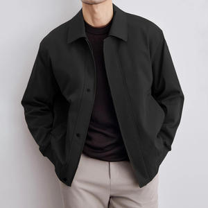 Nouvelle veste bomber personnalisée pour homme, de haute qualité, à manches longues, en toile imperméable, pour le sport, les voyages et les activités de plein air, style streetwear, couleur et taille personnalisables, vente en gros - Product Image 3