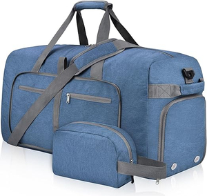 Bolsas de lona para viaje con correa de hombro ajustable, bolsa de lona para hombre, informal, deportiva, bolsa de viaje, bolsa de lona grande - Product Image 1