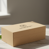 Boîte d'emballage cosmétique personnalisée écologique et recyclable pour supermarché, boîte en papier de luxe pour soins de la peau et maquillage, fermeture magnétique, OEM ODM