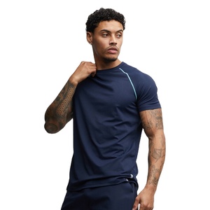 100% T-shirts pour hommes en coton de qualité supérieure 150gsm T-shirts unis vierges imprimés avec logo personnalisé - Product Image 4