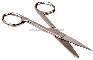 Tijeras de estiramiento facial TC de acero inoxidable de alta calidad con logotipo personalizado - Product Image 3