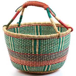 Best seller Home <b>Storage</b> <b>Basket</b> also Bolga <b>basket</b> hot trend in home and <b>storage</b> made by Galaximex Factory - Product Image 2