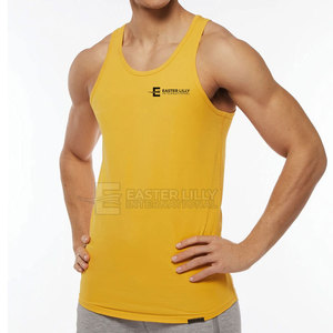 Ropa deportiva transpirable para hombre, camiseta sin mangas para gimnasio, ropa de fitness elegante para hombre, camisetas sin mangas al mejor precio - Product Image 2