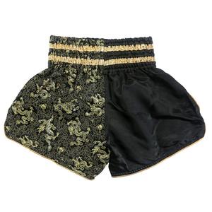 Shorts d'entraînement Muay Thai unisexes, style boxe en satin personnalisé, fabricant de vêtements d'arts martiaux - Product Image 2